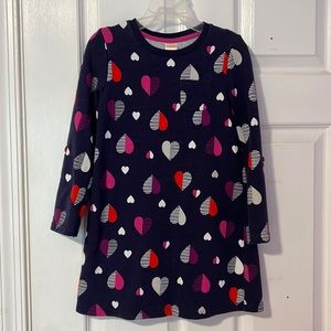 Heart tunic dress